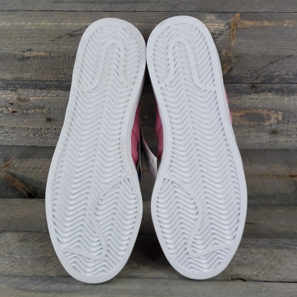 adidas Campus Stitch and Turn Pink Suede Sneakers - Picture 6 of 8